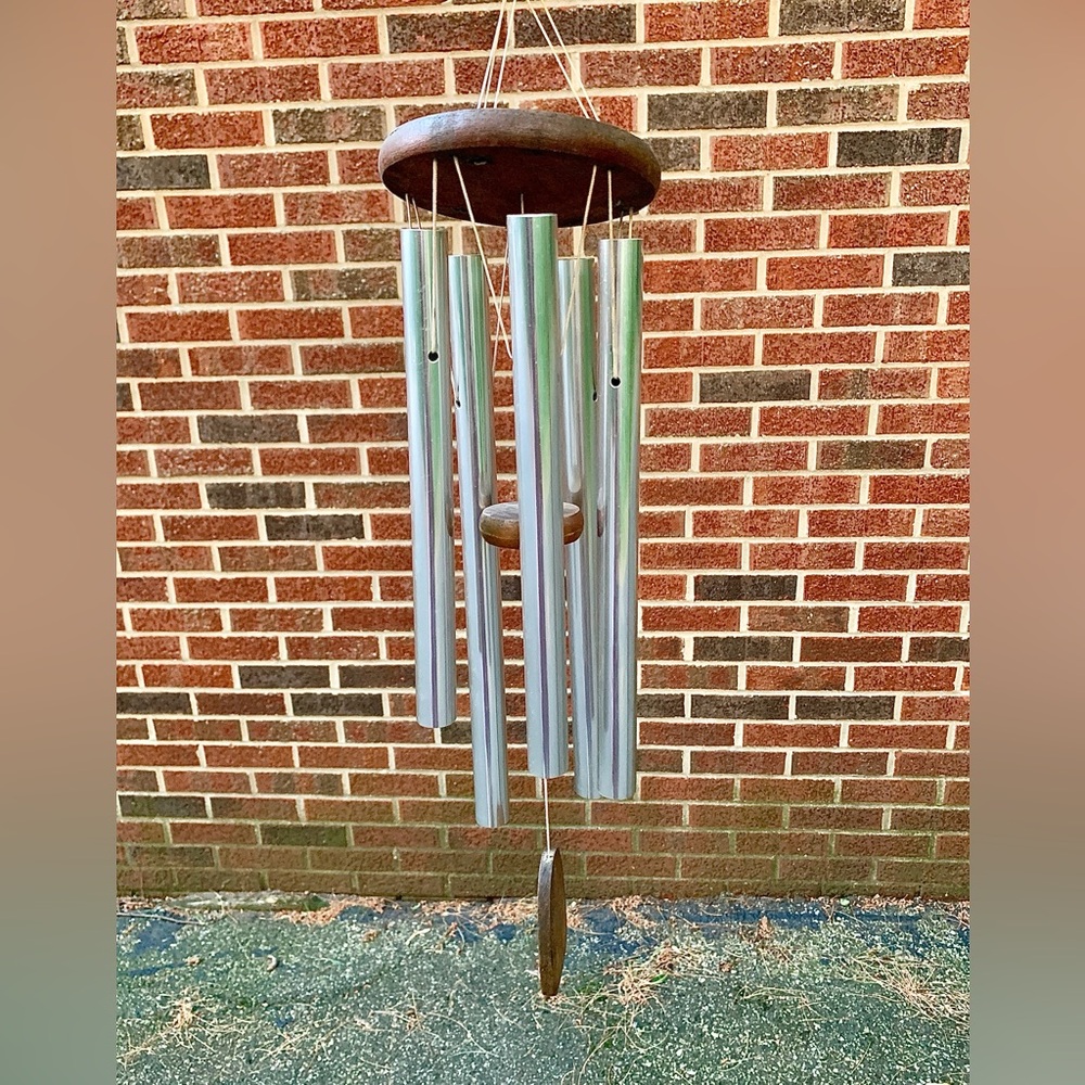 1990s Vtg Artisan Hand Crafted Chimes of Bali by Woodstock Wind Chime